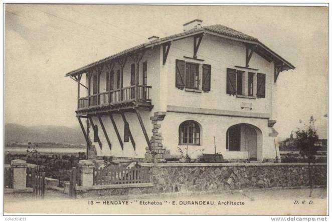 Maison Etchetoa à Hendaye-Henriette